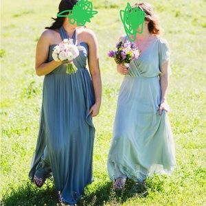 Jenny Yoo, Annabelle Convertible floorlength bridesmaid dress